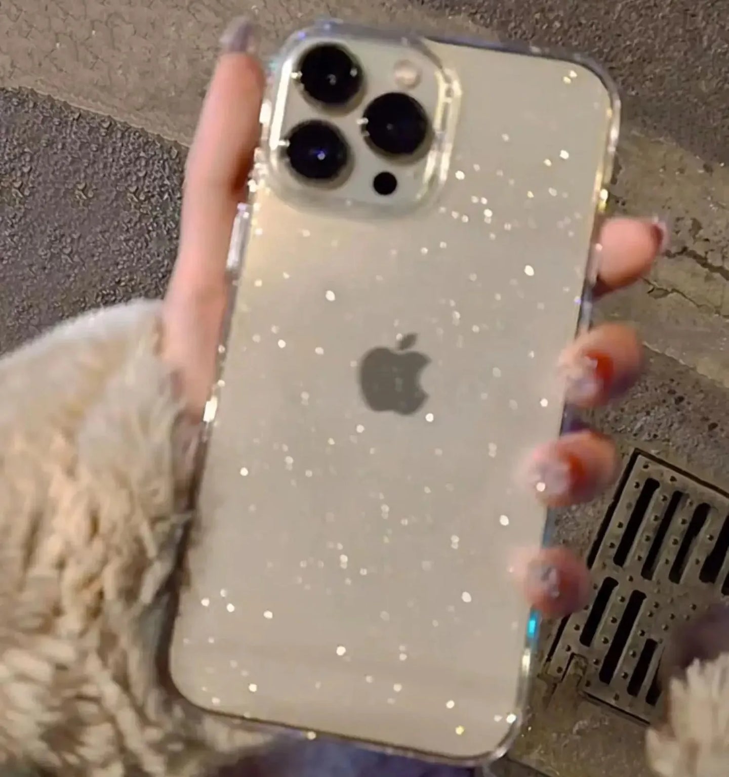 Glitter Clear Case