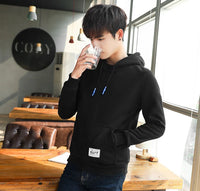 Men's Fleeced Hooded Sweatshirt