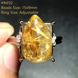 Ring Jewelry For Woman Lady Clear Crystal