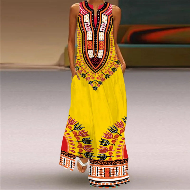 African crafted designed women dress
