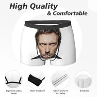 Boxer Underpants Shorts House MD Panties Men Soft Underwear for Homme Man Boyfriend Gifts