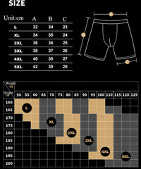 Breathable Pouch Middle Long Leg Boxers