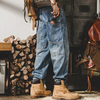 Luxury Tapered Cowboy Cargo Pants