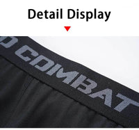 3-piece set of men's boxer shorts M-XXL quick drying black and white sports underwear, sweat absorbing, breathable and fitness