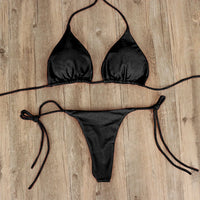 Brazilian Swimsuit Bra Thong Two Pieces Suit