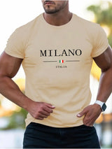 Milano Print Comfortable Cotton T-Shirt
