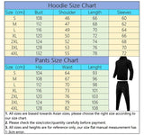 Hot Sales Mens Tracksuit Print Casual Hooded Sweatshirts 2 Pcs Set Outdoors Sports Jogging Mens Clothing Fashion Streetwear 2025