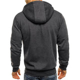 Men's Long Sleeve Zipper Hoodies