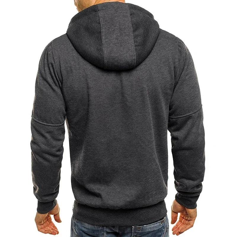 Men's Long Sleeve Zipper Hoodies