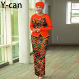 African Dresses for Elegant Patchwork Women Gown