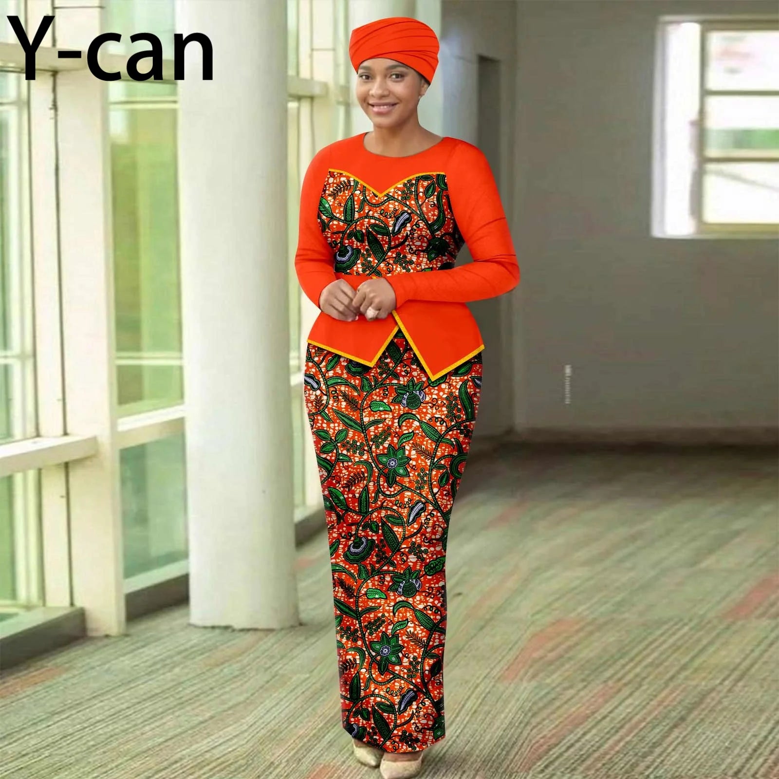 African Dresses for Elegant Patchwork Women Gown