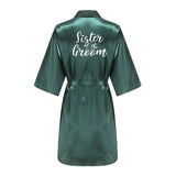 Sexy Women Bridesmaid Printed Robes