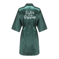 Sexy Women Bridesmaid Printed Robes