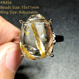 Ring Jewelry For Woman Lady Clear Crystal