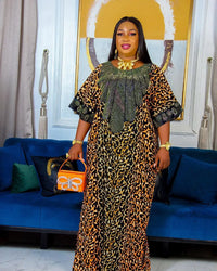 African Evening Gown Dubai Kaftan Abaya Robe Outfits