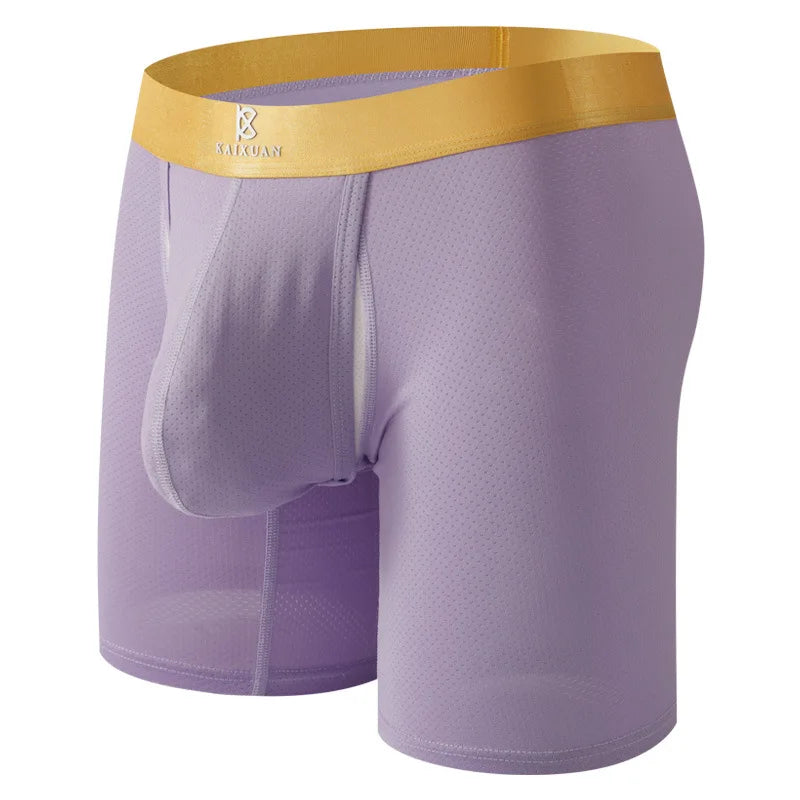 Sports Men Panties - Quick Dry Long Leg Boxer