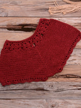 Crochet Bohemia Style Off Shoulder Bikini