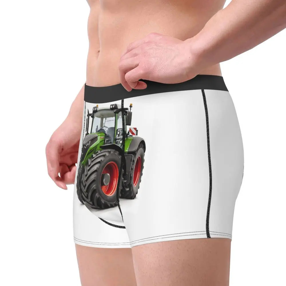 Custom Tractor Boxers Shorts Mens Briefs Underwear Fashion Underpants