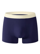 A random 3-piece set of elastic sports men's underwear, simple, casual, comfortable and breathable, straight-leg pants