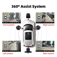 Car 360° panoramic system camera for Android multimedia screen, Android multimedia system with 360APP function