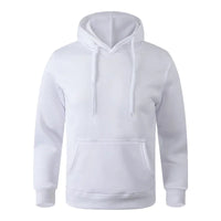 iCool Solid Color Versatile Men Hoodie