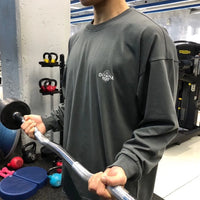 Bodybuilding Fitness Workout Long Sleeve T-Shirt Running Sweatshirt