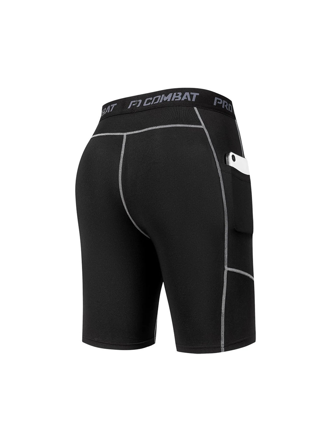 1-Piece Set Of Men's Sexy Long Boxer Shorts, Sports Breathable Pocket Underwear, Fashionable And Casual Men's Underwear