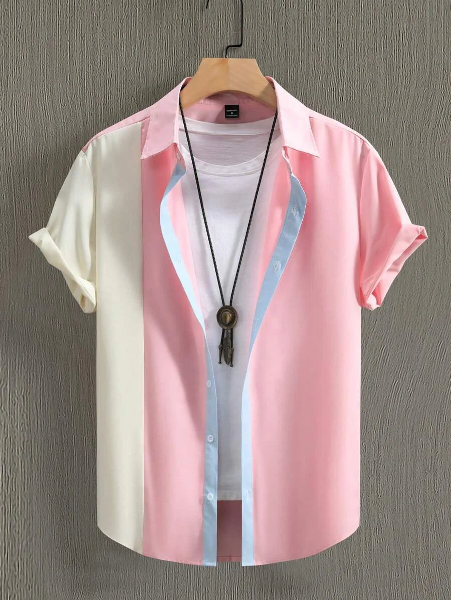 3D Printed Men's Short Sleeve Shirt