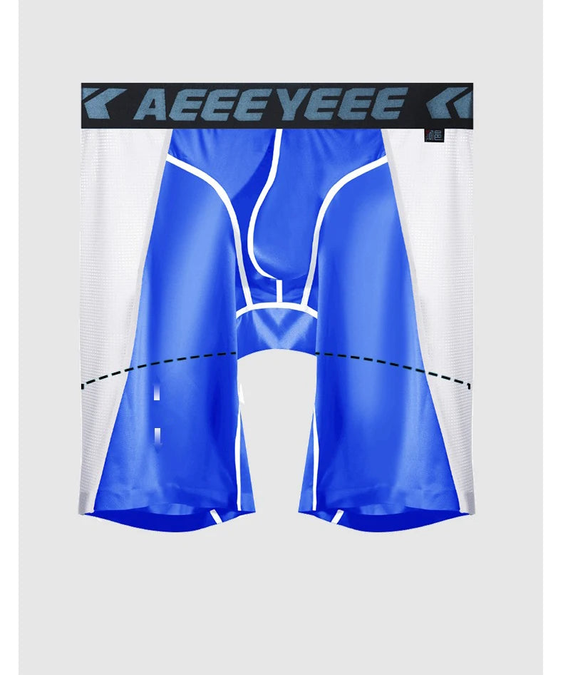 Sports Long Men's New Boxers Polyester