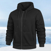 Men's Autumn and Winter Zipper hoodie
