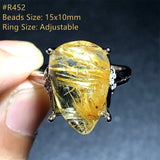 Ring Jewelry For Woman Lady Clear Crystal