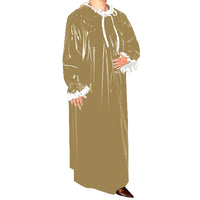 Casual PVC Latex Look Long Maxi Dress