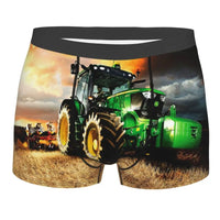 Custom Tractor Boxers Shorts Mens Briefs Underwear Fashion Underpants