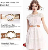 Women Skinny Belt for Dresses Ladies Fashion Elastic Belts Waist Band Cinch Waistband