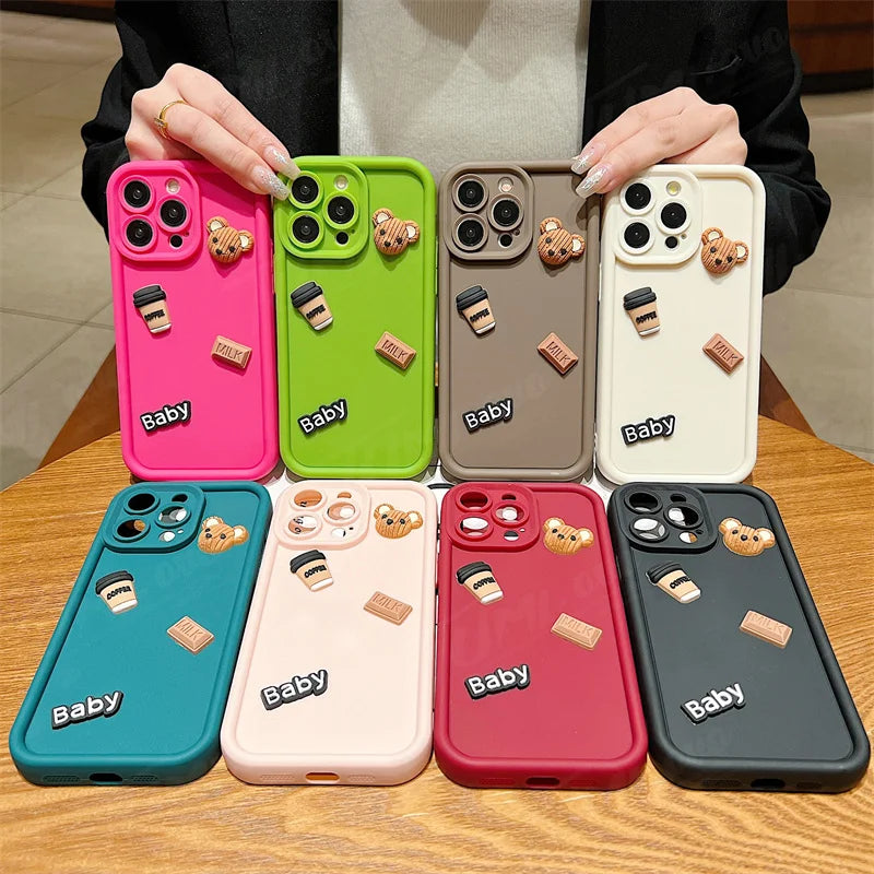 Coffee Bear Phone Case