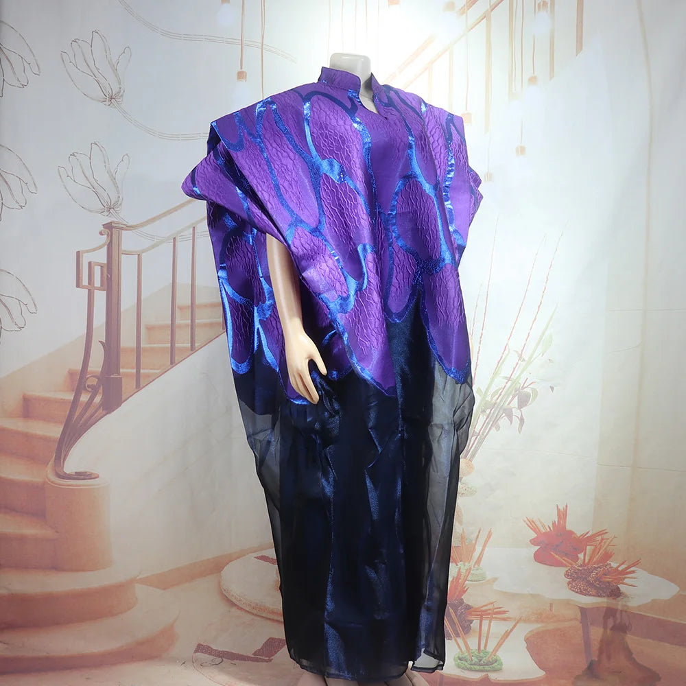 Fashion african dresses for women elegant luxury turkey woman dresses Two-piece set african dress woman