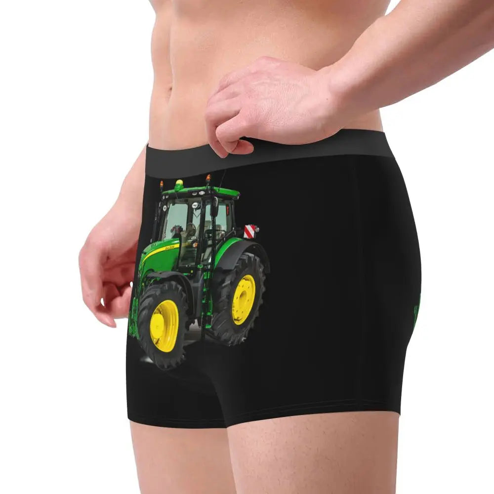 Custom Tractor Boxers Shorts Mens Briefs Underwear Fashion Underpants