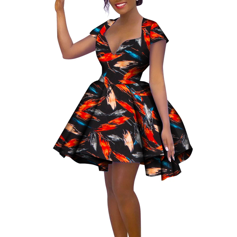 Nice Ball Gown Dress for African Queens - WY621