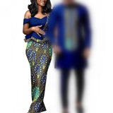 African Couple Dress Outfits Shirt and Pant for  Wedding