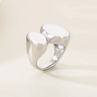 Luxury Rings Anillo Gifts For Women - Stainless Steel 304 - KR111374-GC