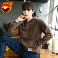 Men's Fleeced Hooded Sweatshirt