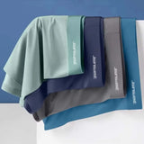 4 PCS Men's Boxers Shorts Underwear Boxers Man Cool Breathable Sexy Panties Ice Silk Fashion 4 Colors Mixing XL 3XL 4XL 5XL