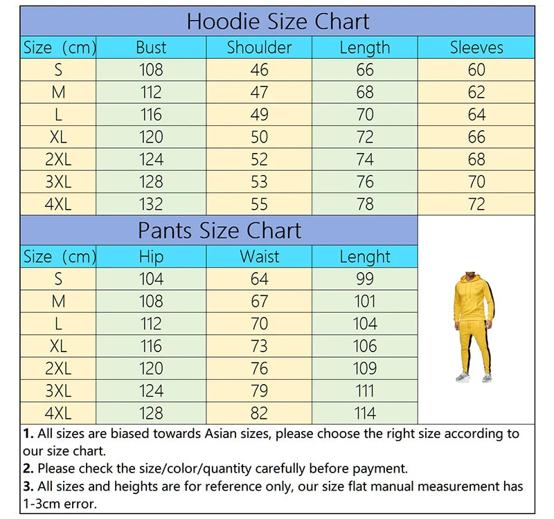 2025 Mens Tracksuit Print Casual Hooded Sweatshirt Sweatpants Set Outdoors Sports Jogging Mens Clothing FitnessStreet Sportswear