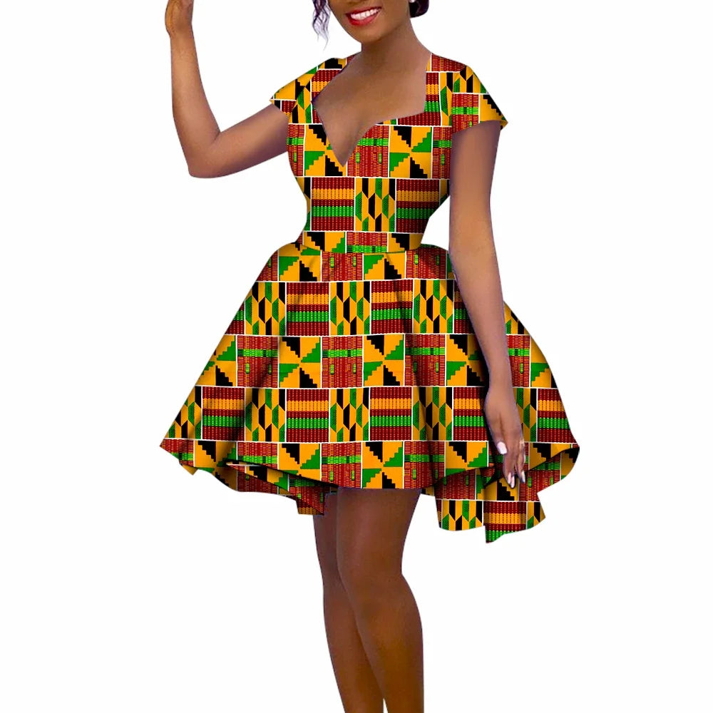 Nice Ball Gown Dress for African Queens - WY621
