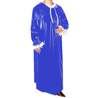 Casual PVC Latex Look Long Maxi Dress