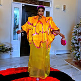 Fashion african dresses for women elegant luxury turkey woman dresses Two-piece set african dress woman