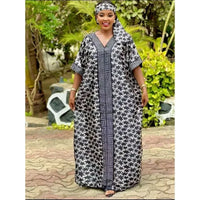 African Dresses for Women Clothes Robe Plus Size