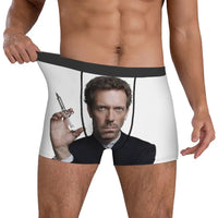 Boxer Underpants Shorts House MD Panties Men Soft Underwear for Homme Man Boyfriend Gifts