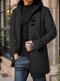 Men's Hooded Padded Thin Jacket