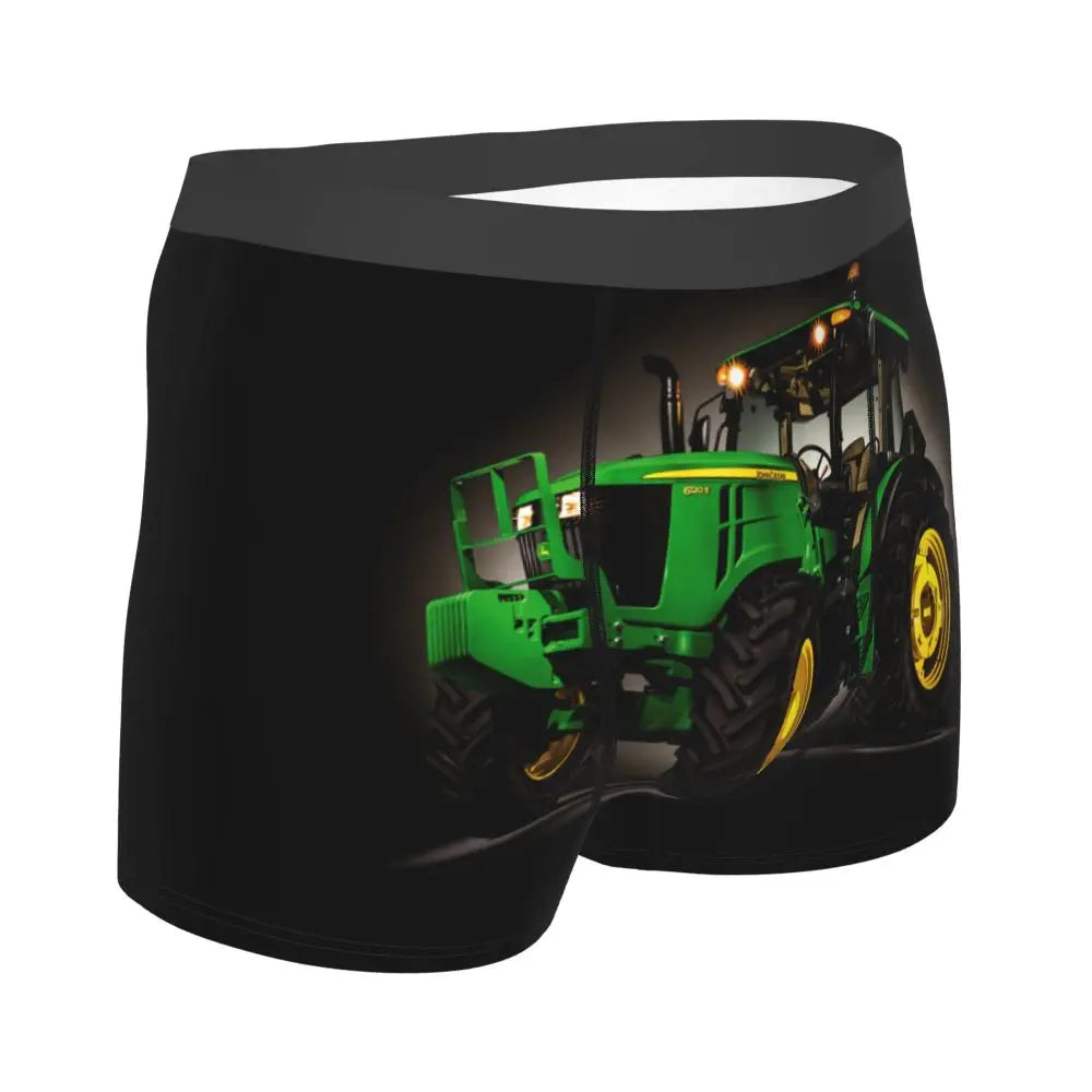 Custom Tractor Boxers Shorts Mens Briefs Underwear Fashion Underpants